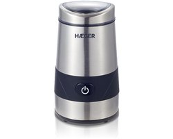 Haeger Aroma Koffiemolen - Krachtig 200W - RVS - Koffiebonen Maler - Voor Koffiebonen en Specerijen…