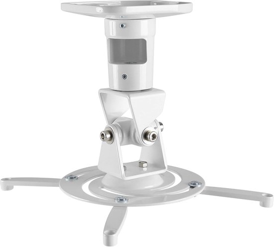 Universele plafondbeugel projectorhouder verstelbaar kantelbaar zwenkbaar tot 14 kg voor LCD DLP projector