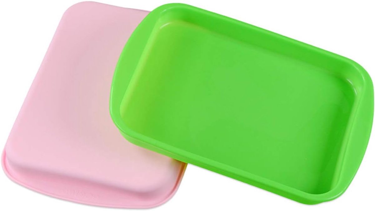 Vierkante Siliconen Bakvorm voor Brood, Taart, Pizza en Lasagne - Non-Stick Bakplaat