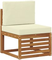 vidaXL - Buiten - Midden - Sofa - Massief - Acacia - Hout - Naturel