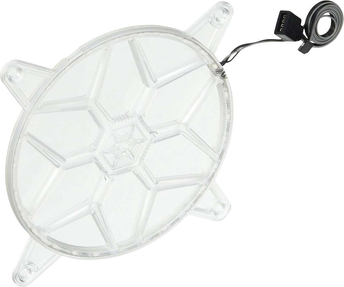 140mm Ventilatorrooster met 28 Geïntegreerde RGB LED Verlichting voor PC Kast