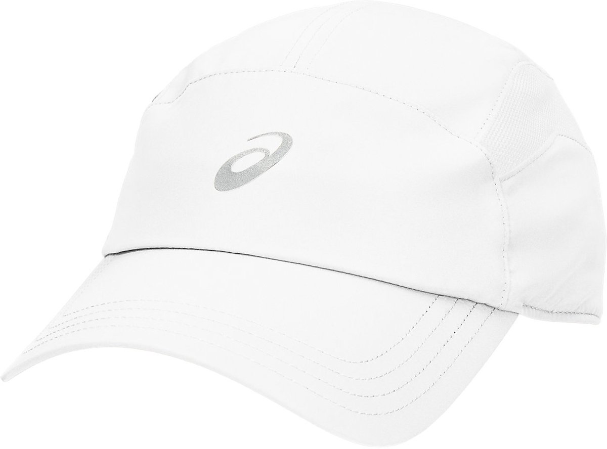 Asics Sport Run Cap Hardlopen Pet Wit