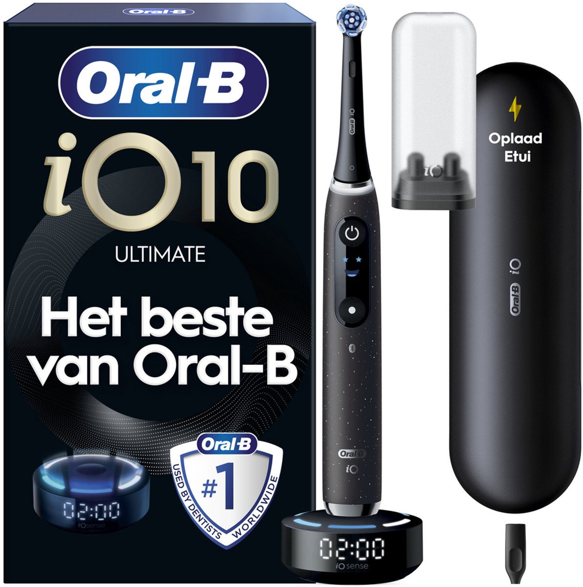 Oral-B iO 10 Elektrische Tandenborstel Zwart