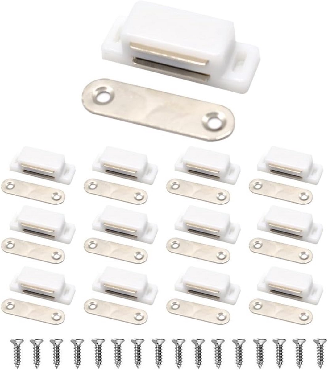 Magnetische Deur- en Kastsluitingen (12 stuks) - Sterke Magneet voor Laden en Garderobes