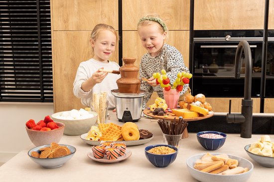Princess 292998 Chocoladefontein XL - Chocolade fondue - 3 Lagen - Warmhoudfunctie — afbeelding 2
