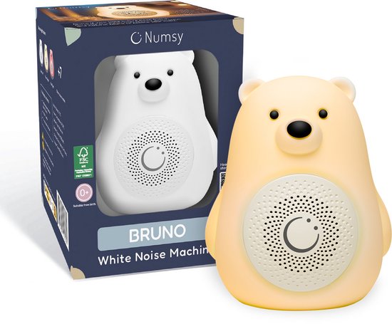 Numsy Bruno White Noise Machine Baby - Witte Ruis Apparaat - 2025