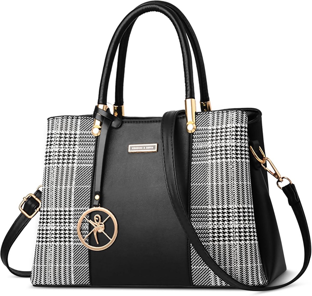 Dames Handtas Schoudertas Crossbodytas PU Leer Groot Model