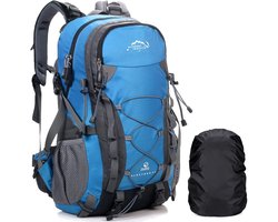 Lichtgewicht Wandelrugzak 40L met Regenhoes - Trekking Backpack voor Heren en Dames