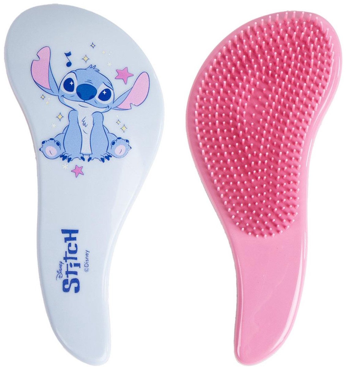 Disney Lilo en Stitch Pastel haarborstel 20 cm