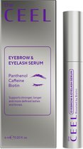 The CEEL Wimperserum & wenkbrauw serum voor vollere en sterkere wimpers en wenkbrauwen - Lash Serum & Brow Serum 6 ml
