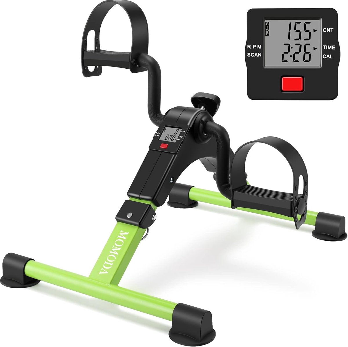 Opvouwbare Onder Desk Hometrainer met LCD Display voor Fysiotherapie en Lichte Training