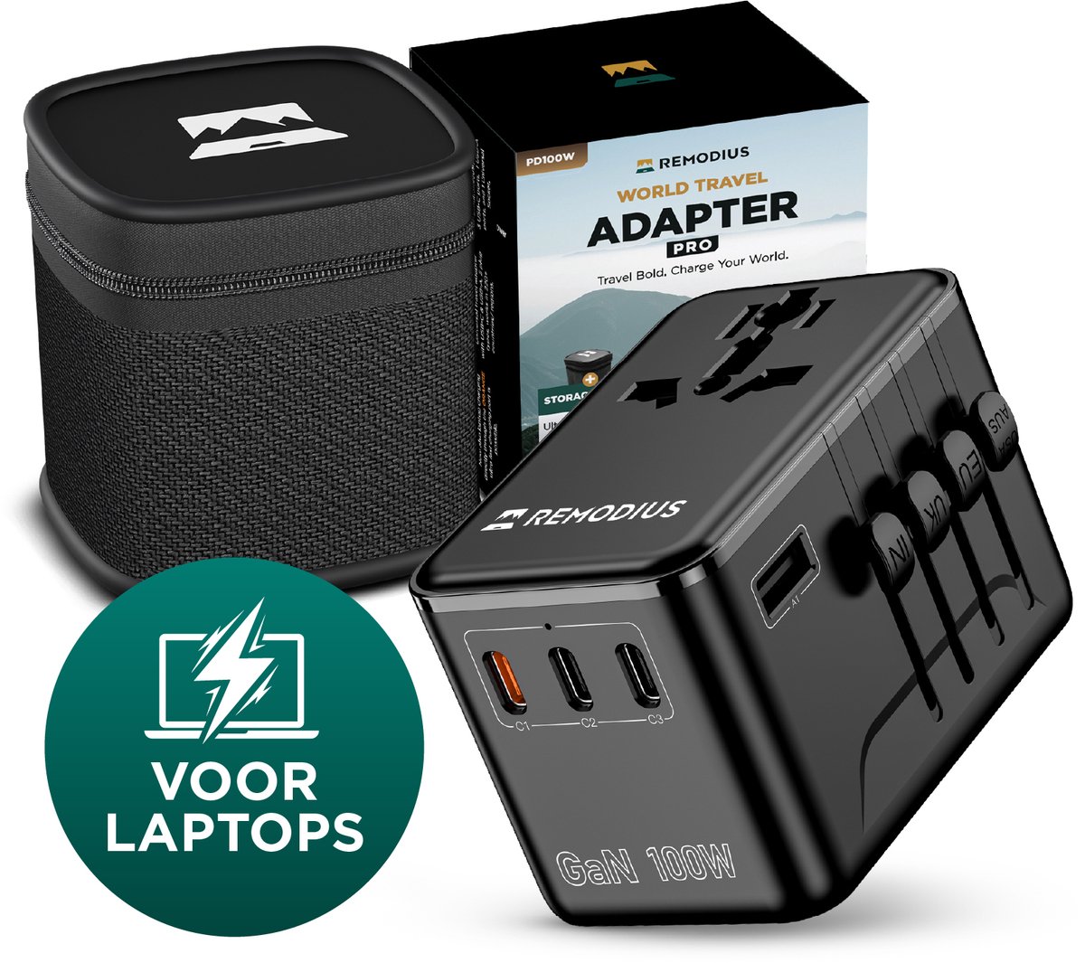 Remodius Wereldstekker PRO