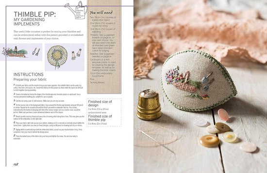 Stap Projecten Handborduren: Leer Bloemen en Natuurlijke Tuinmotieven Maken met Stap ...