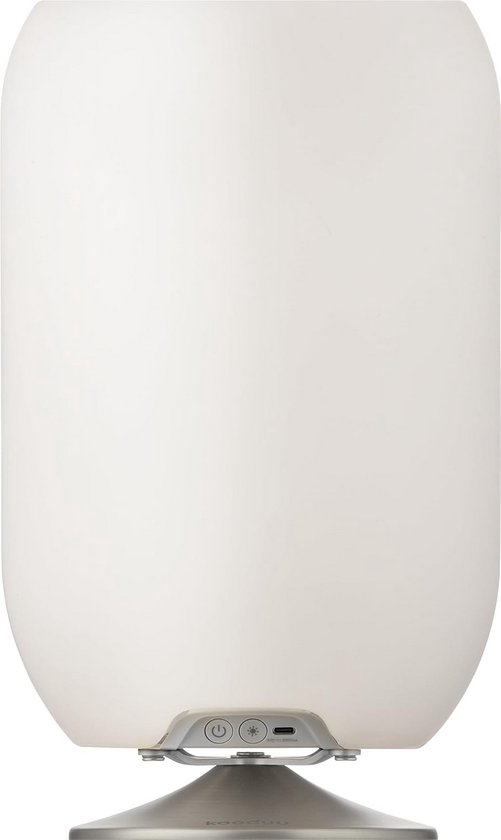 Draagbare Bluetooth Speaker met Dimbare LED Lamp en Wijnkoeler – 40+ uur batterij, TWS, Scandinavisch design
