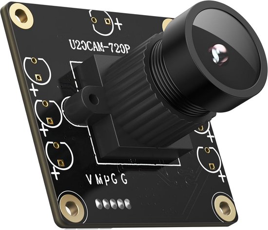 720P USB Camera Module 120° Groothoek UVC voor Raspberry Pi, Jetson Nano en Embedded Systemen