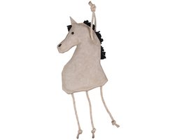 Qhp - Paardenspeeltje Paard - Stalmaatje - Beige