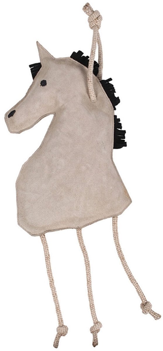 Qhp - Paardenspeeltje Paard - Stalmaatje - Beige