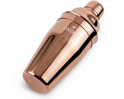 Cocora Cocktail Shaker - Cocktailshaker 500 ml - Roestvrijstaal (RVS) - Rosé Goud