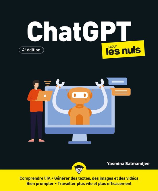 Informatique pour les nuls - ChatGPT pour les Nuls - 4e édi ... - cover