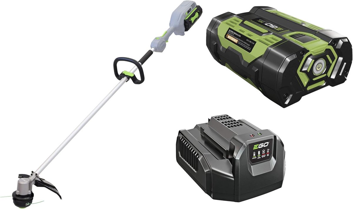 Accugras trimmer Set met Accu en Oplader - 33 cm Snijbreedte