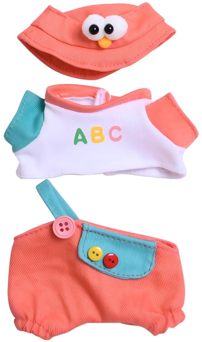 Puppenkleidung - 17 cm Grote Pluche Kleding voor Pop