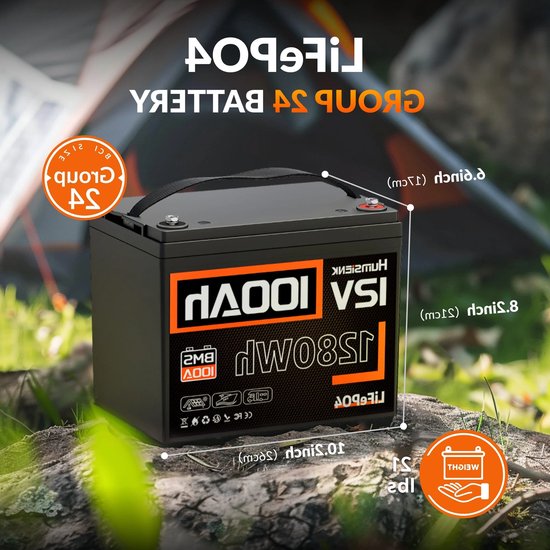 12V 100Ah LiFePO4 batterij set 3x lithium accu solar camper thuisbatterij ingebouwd BMS veilig duurzaam
