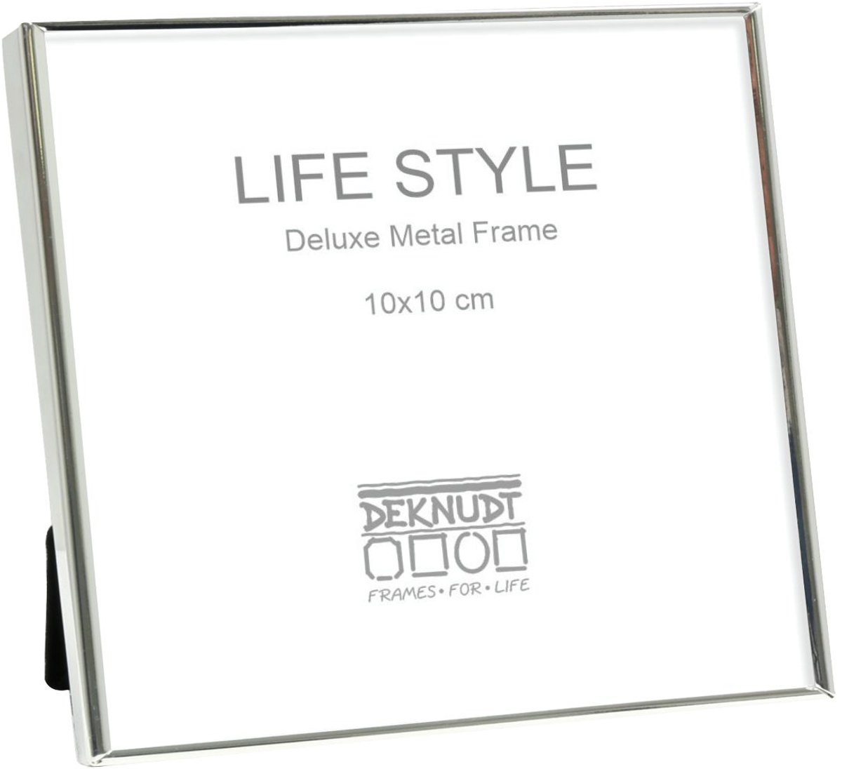 Deknudt Frames fotolijst S58MS1 - zilver - metaal - 10x10 cm