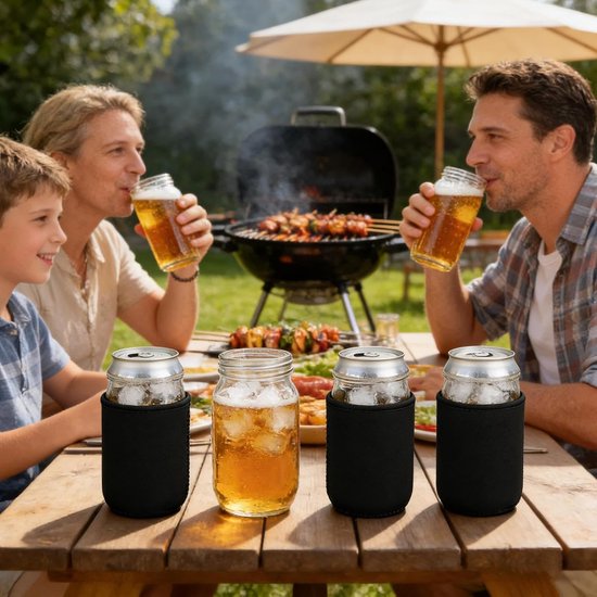 Generisch ommanteling, set van 4 afdekkingen, ondoorzichtige beschermers, geschikt voor 710 milliliter en 946 milliliter jerrycan, hydrocultuur, tuinbouw, kieming van Merkloos	 — afbeelding 4