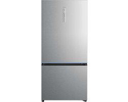 Haier HDR5818DNSS - Koel- Vriescombinatie - 2 Deuren - 640L - No Frost - Fresh 0°C Zone - Daylight - Roestvrijstaal - Energieklasse D - 10 jaar garantie op onderdelen