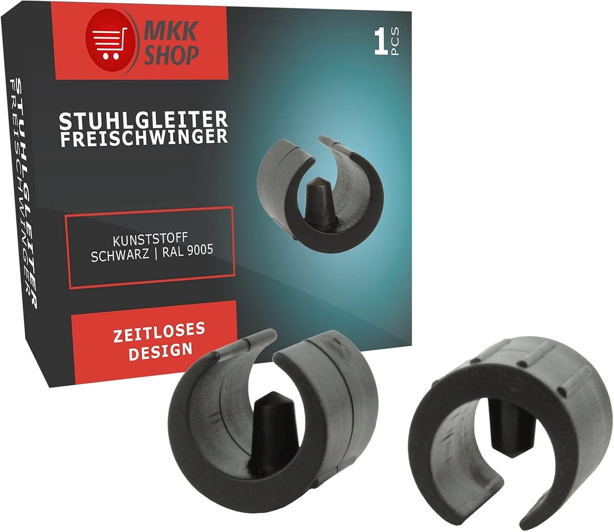 16x Stoelglijders voor Stalen Buisstoelen Ø 22-26 mm | Beschermt Vloeren