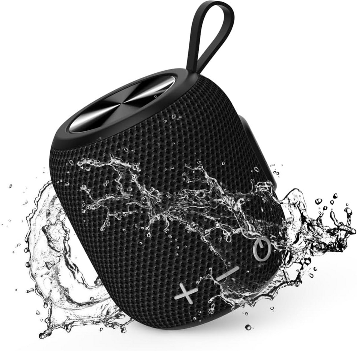 Draagbare Waterdichte Bluetooth Speaker met 24 Uur Batterijduur en 360 Graden Geluid