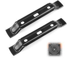 28 cm zwart maaimessen - 2stuks - geschikt voor Stihl/Viking iMOW serie RMI 632, MI 632 - Vervangend onderdeelnummer 6309 702 0102 - Accessoires voor robotmaaiers