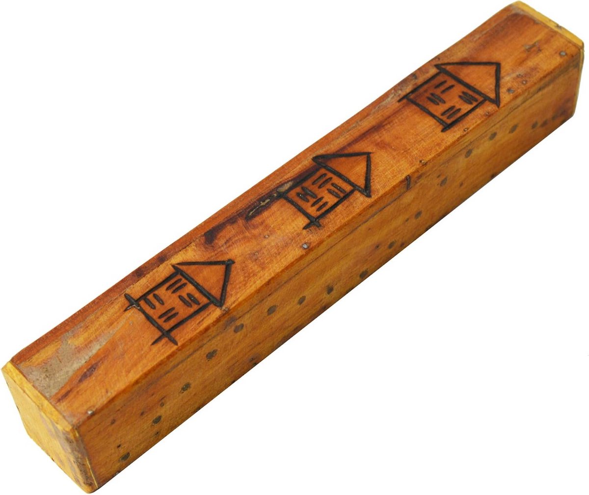 Handgemaakte Houten Regenstok 25cm - Multifunctioneel Geluidseffectinstrument
