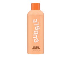 Bubble Skincare All Clear Anti-Breakout Foaming Face Wash 125 ml – 2% Salicylzuur Gezichtsreiniger tegen Acne, Diep Reinigende Face Wash voor Vette, Gecombineerde & Gevoelige Huid