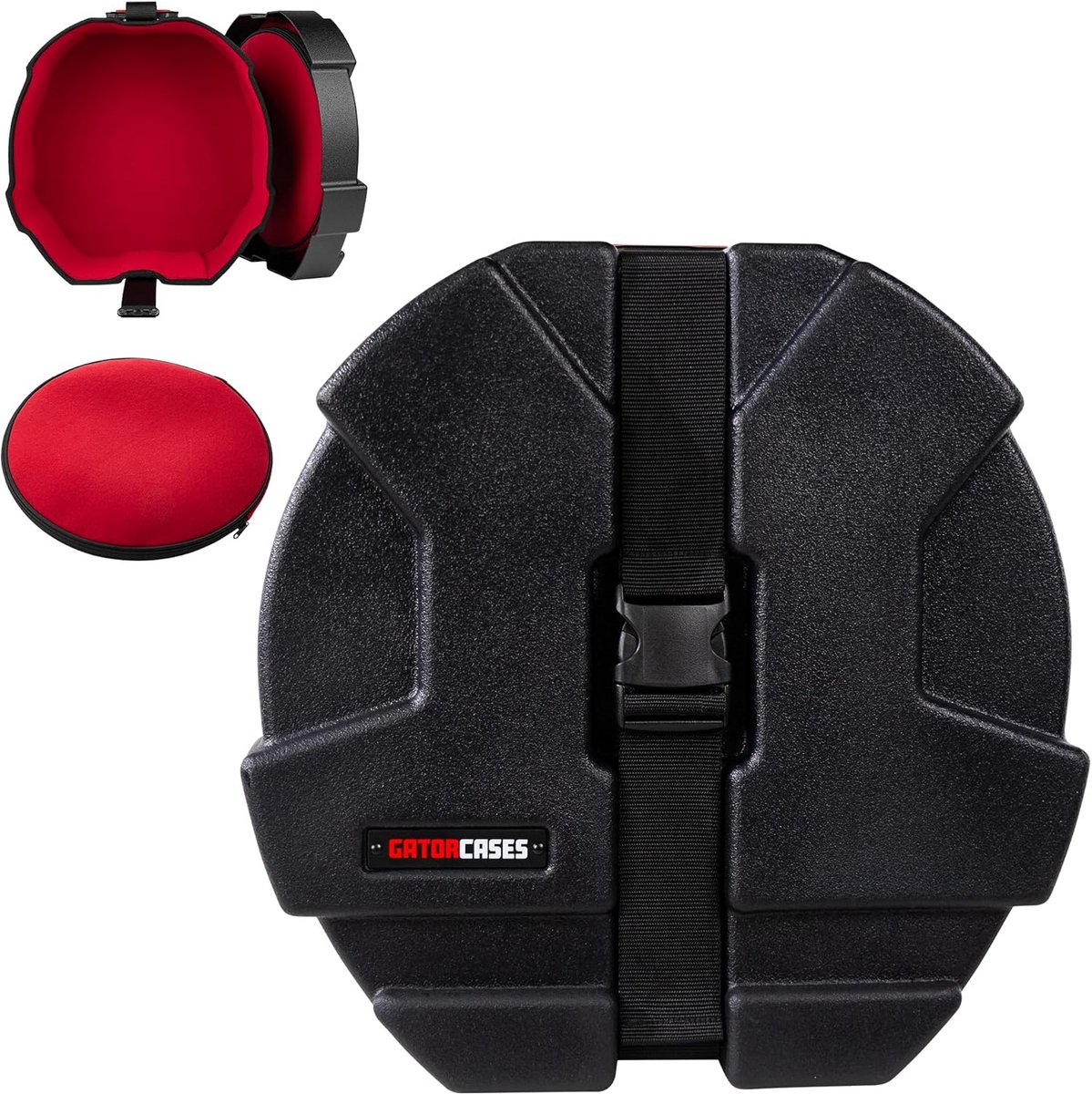 Robuuste Trommelkoffer 13x7 Inch - Schokbestendig en Weerbestendig