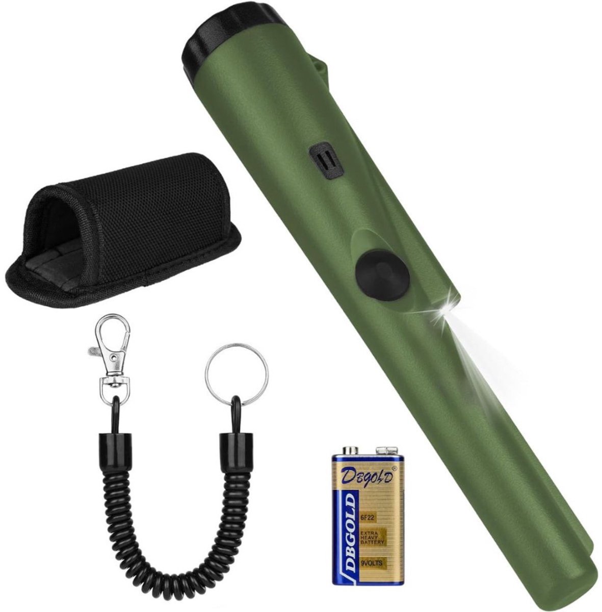 NBAP® Metaaldetector voor Volwassen - Pinpointer Kinderen - Professioneel - Groen