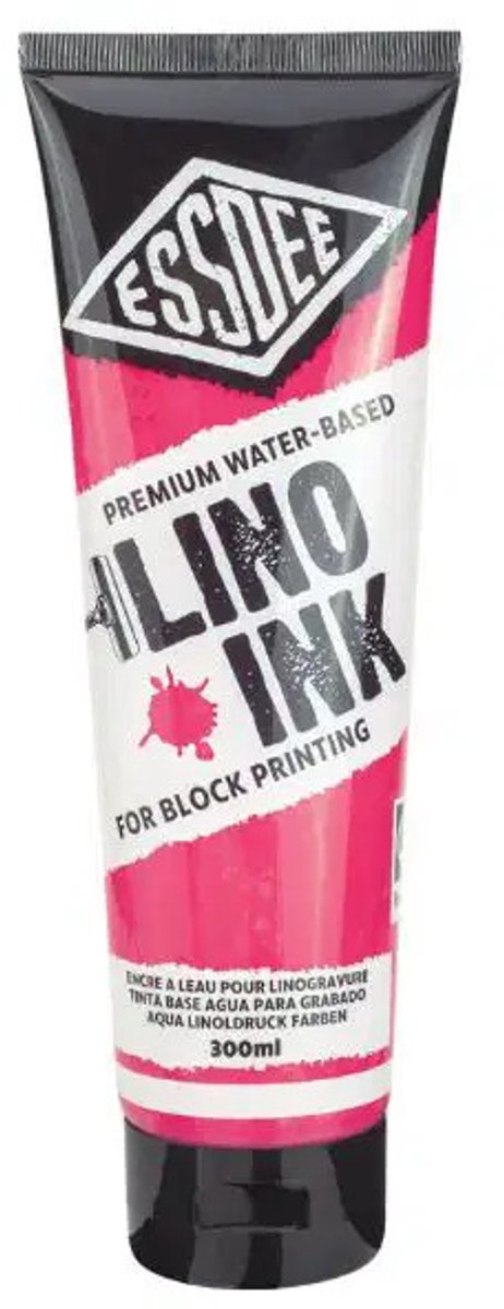 Essdee Lino Inkt Fluorescerend Roze 300ml