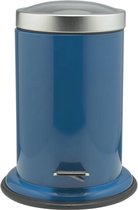 Sealskin Acero - Poubelle à pédale 3 litres autoportante - Bleu