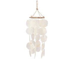 Daan Kromhout - Schelpenhanger - Cazip - Natural - Hanger - 15x55cm - Binnen&Buiten - Windgong