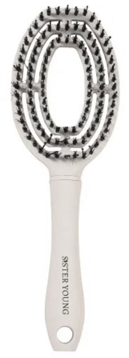 Sister Young Hair Brush Coco White