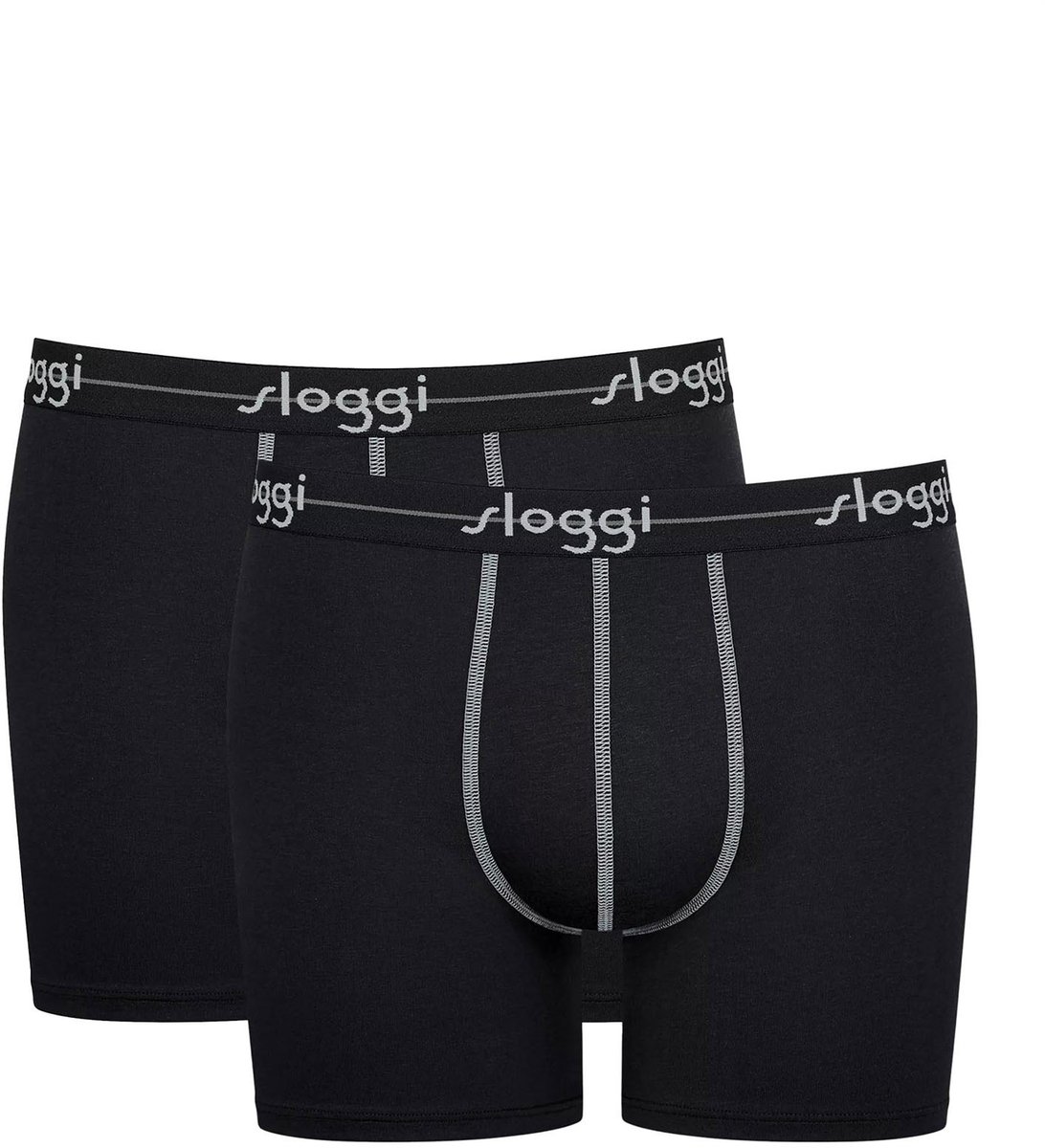 sloggi Langer Boxer Blue Start