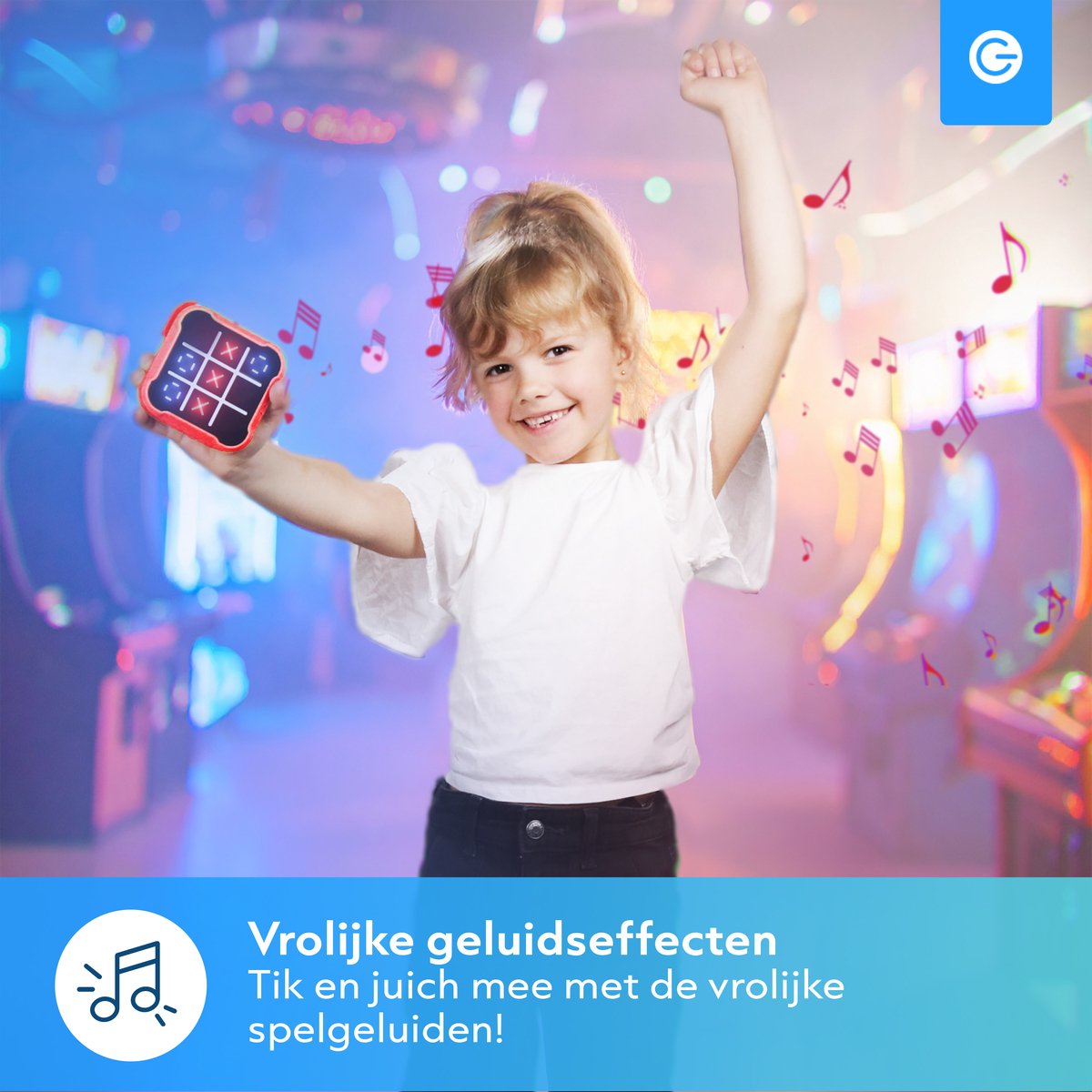 Silvergear Boter Kaas en Eieren Spel 3-in-1 - Whack A Mole - Tic Tac Toe - Memory Spelletjes - Reisspelletjes Kinderen - Educatief Speelgoed - Reisspellen - Cadeau voor Jongens en Meisjes - Vakantie Vliegtuig / Auto - Reizen - 6, 7, 8+ Jaar - Blauw — afbeelding 4