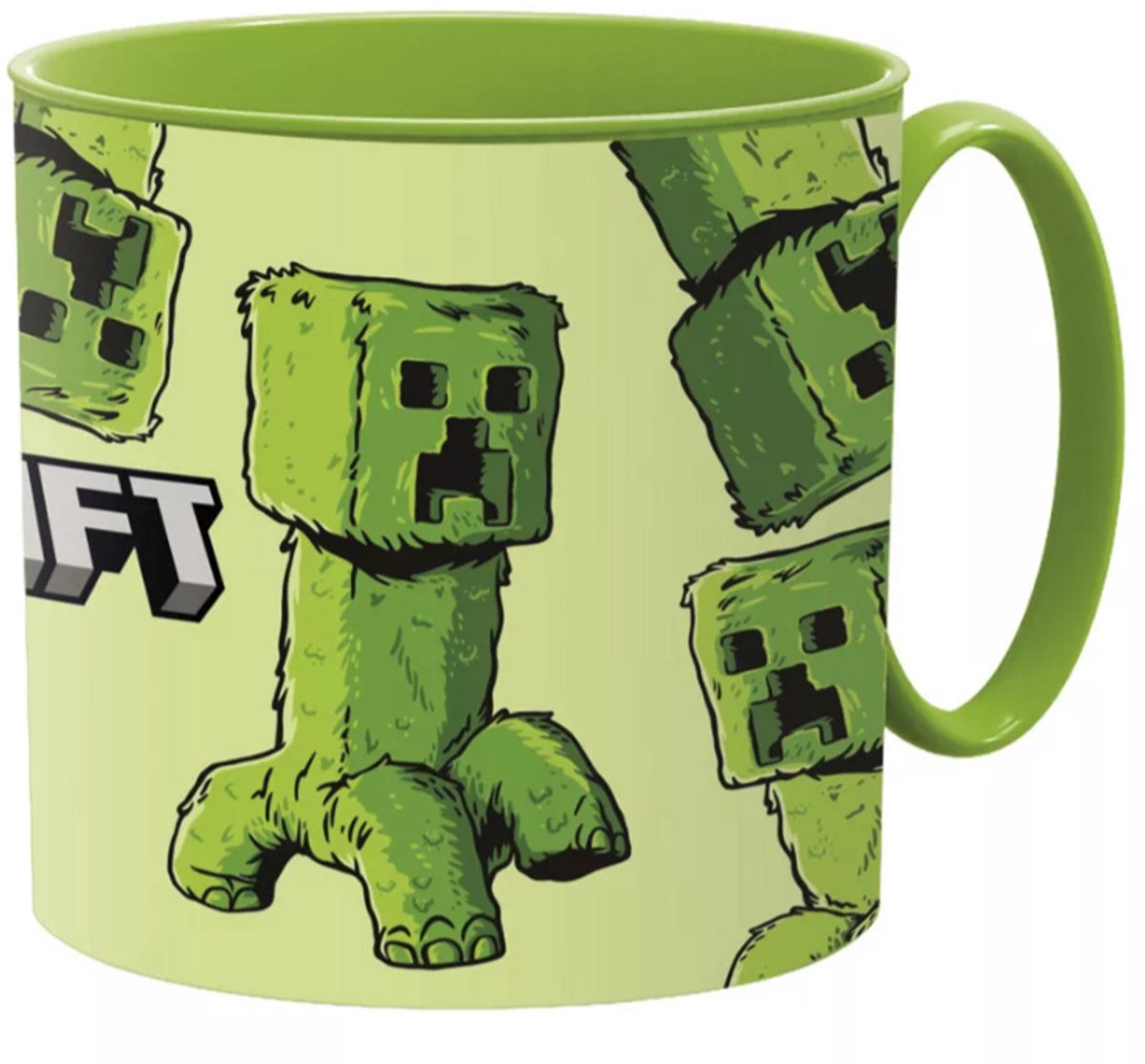 Minecraft mok, Kunststof mok minecraft, plastic beker mine craft, mine craft, Minecraft The Movie micromok 265 ml