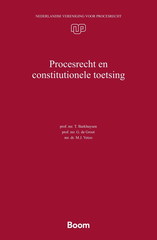 Nederlandse Vereniging voor Procesrecht 53 - Procesrecht en  ... - cover