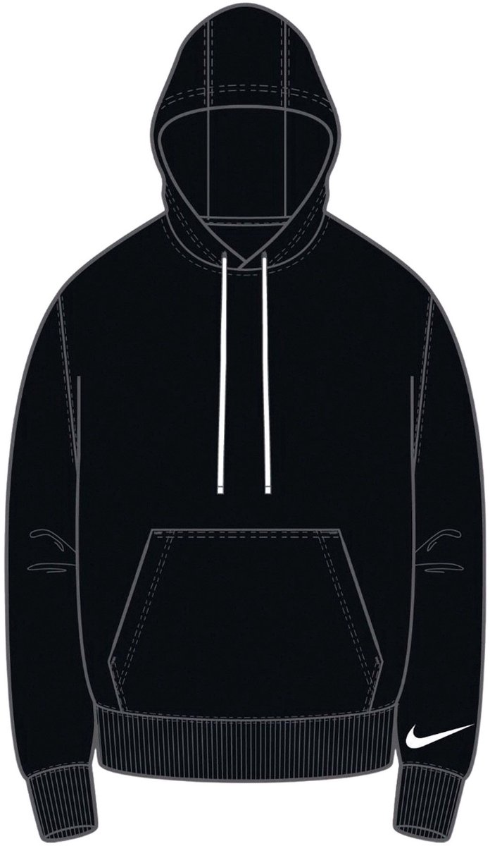 Nike Park 26 Fleece Hoodie Heren 3XL Zwart