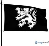 Drapeau de la commune d'Asse - 90 x 150 cm.