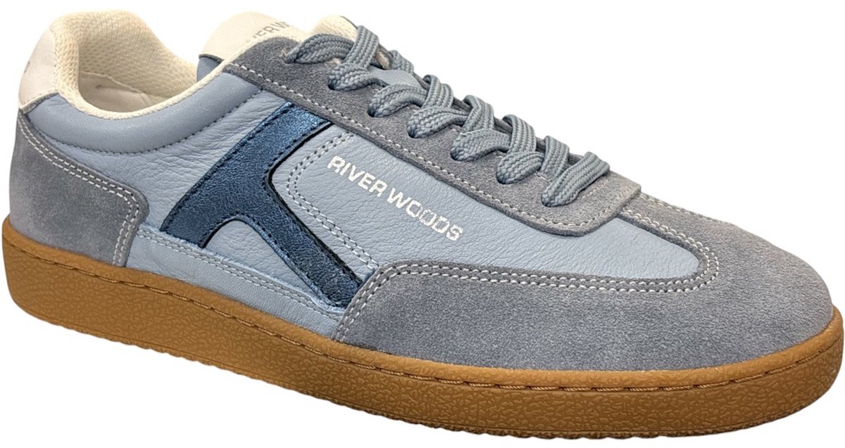 River Woods Sneaker Lichtblauw - Maat 37