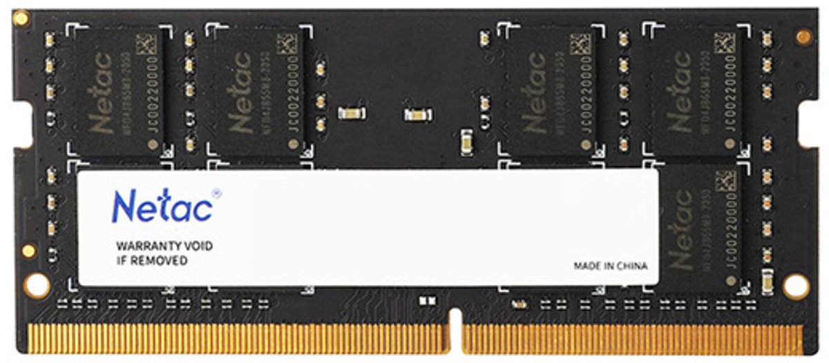 Netac Basic SODIMM DDR4 - 4GB 2666MHz Ram Geheugen