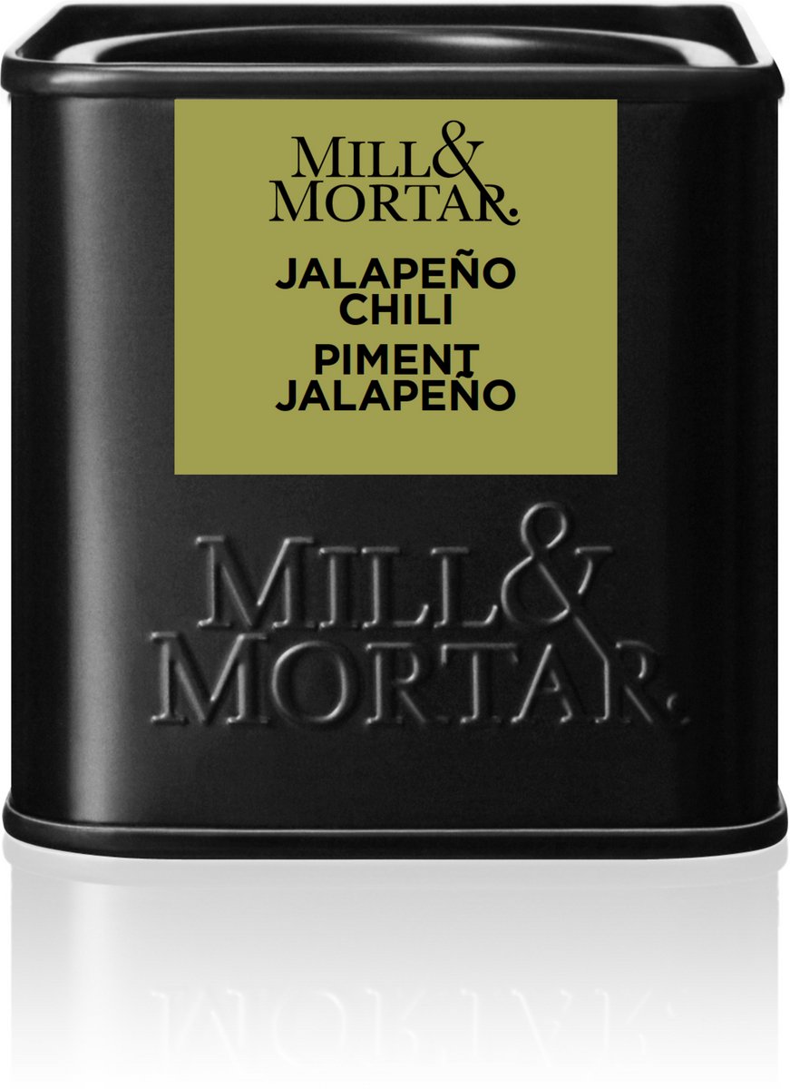 Mill & Mortar - biologische Jalapeño chilivlokken - 45 g