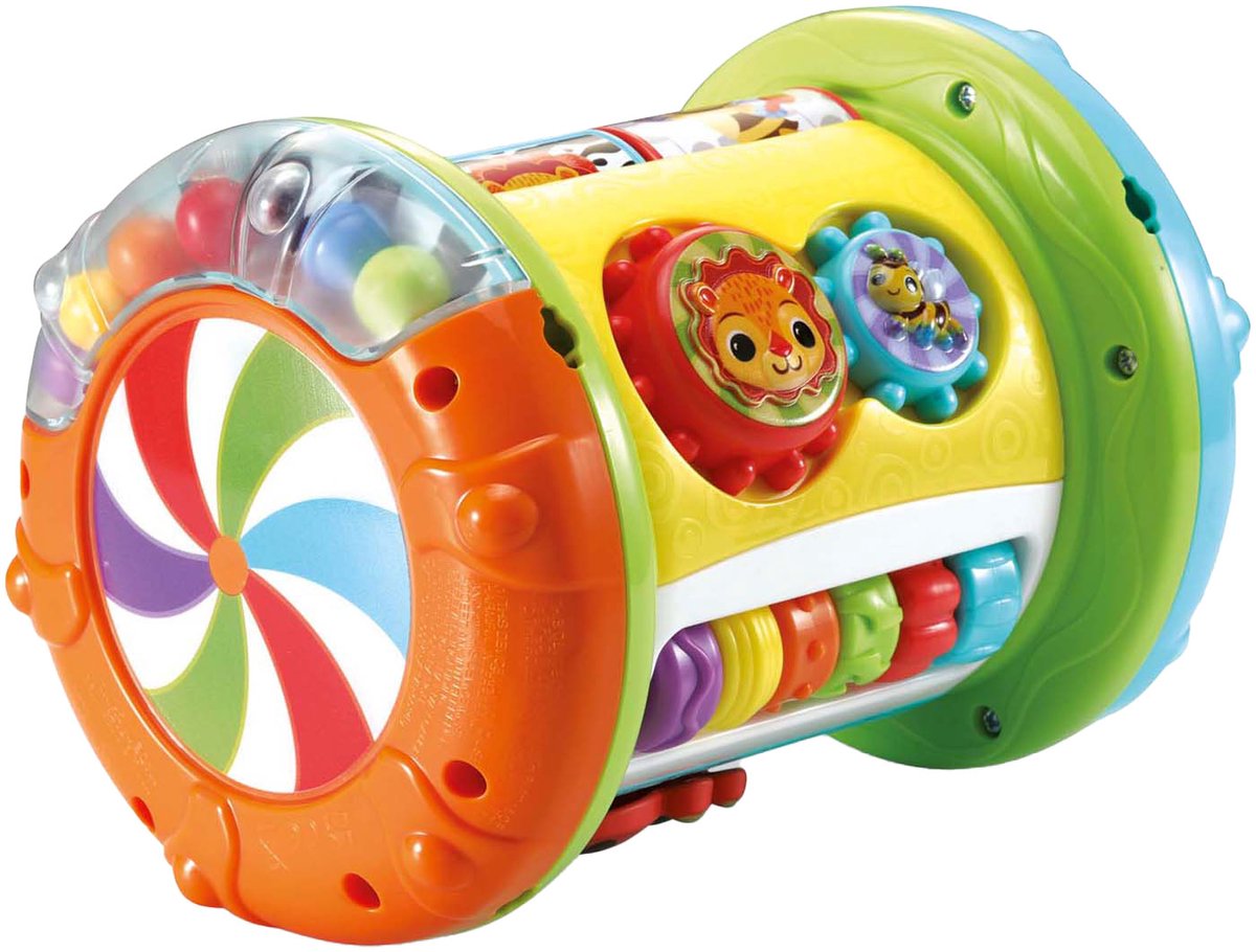 VTech Baby 3-in-1 Kruiprol - Educatief Speelgoed - Activiteitenroller met Lichts- en Geluidseffecten - Baby Speelgoed — afbeelding 6